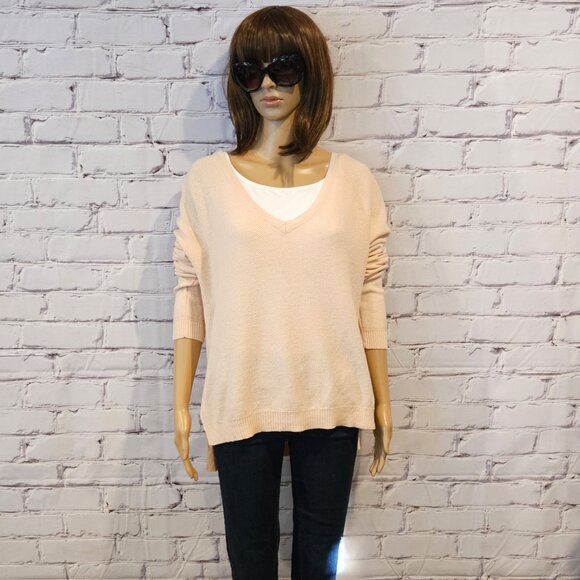 JOIE - Wool/cashmere blend long sleeve v-neck knit sweater - Picture 3 of 8